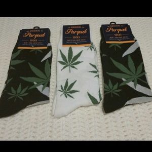 3 Pairs Novelty Crew Socks Bundle